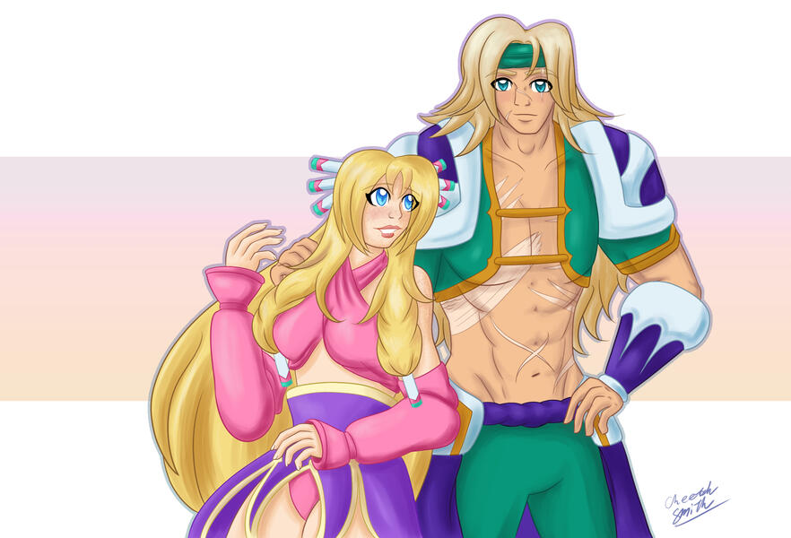 Cuties (Legend of Mana. EscadxHeroine)