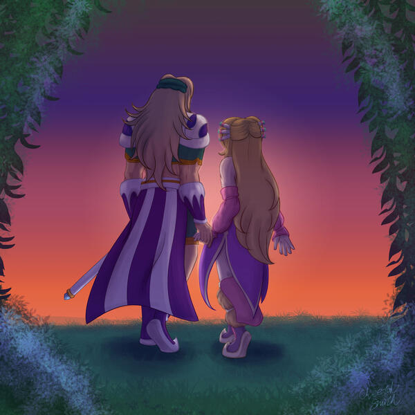 EscadxHeroine Week Theme 7: Let's Go Together EscadxHeroine Week Theme 7: Let's Go Together