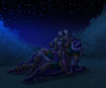 EscadxHeroine Week Theme 5: Not Alone EscadxHeroine Week Theme 5: Not Alone
