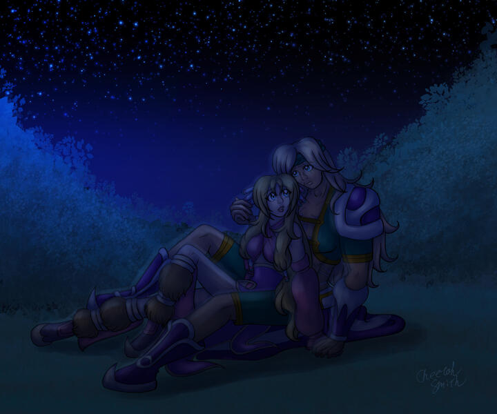 EscadxHeroine Week Theme 5: Not Alone EscadxHeroine Week Theme 5: Not Alone