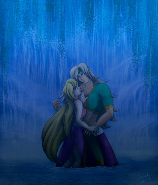 EscadxHeroine Week Theme 5: Waterfall