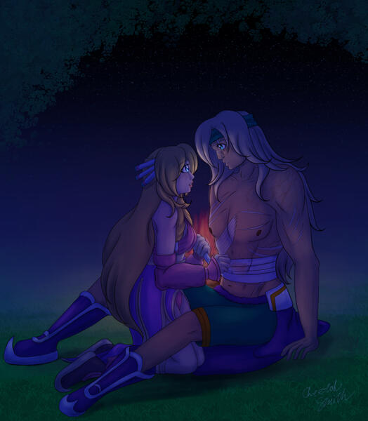 EscadxHeroine Week Theme 3: Beauty/Scars