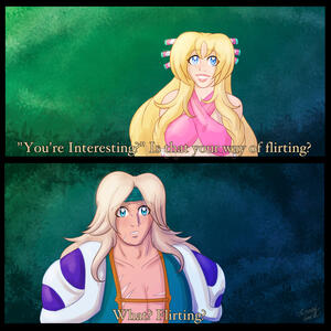 EscadxHeroine Week Theme 1: You're Interesting EscadxHeroine Week Theme 1: You're Interesting